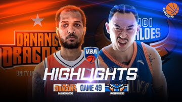 Highlights | Danang Dragons vs Hanoi Buffaloes | Hủy diệt | VBA 2023