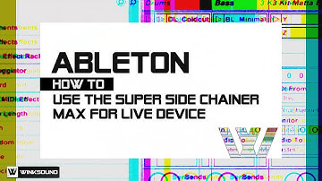 Ableton Live: Rock Star Relate Auto Sidechain Max for Live Device | WinkSound