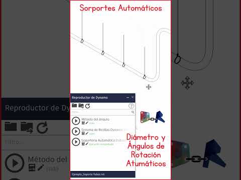 Soportería Automática Dynamo+Revit