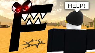 ALPHABET LORE TRIES TO KILL ME! (ROBLOX Evade FUNNY MOMENTS)