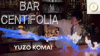 Samurai performance【Bar Centifolia】 Must go Tokyo bartender  バーテンダー駒井  best bar Demon slayer バーセントフォ