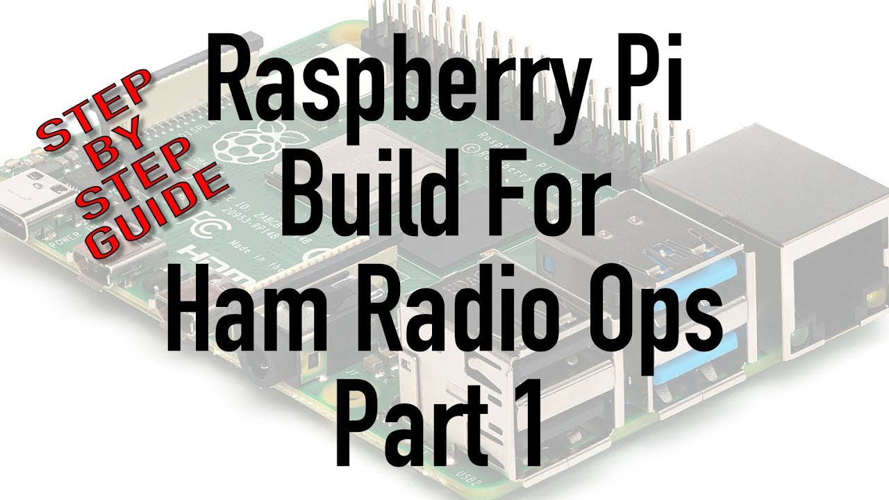 Raspberry Pi 4 Ham Radio Projects