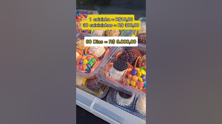 Isso é o que eu ganho com meus brigadeiros 🥰 e quero te ensinar!!