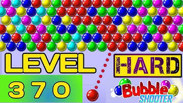 BUBBLE SHOOTER ANDROID GAMEPLAY GAME LEVEL  - 370 | 🟣