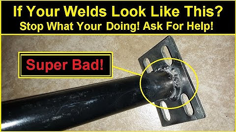 Pretty Much How Not To Weld!  If You Weld Like This Ask For Help! It Is Seriously Dangerous!