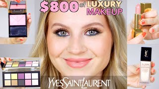 $800 of LUXURY MAKEUP | YSL BEAUTY