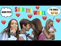 LAST TO Say NO To The MYSTERY WHEEL WINS $10,000 CHALLENGE **THEY KISSED** 💵💋