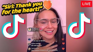 MY FIRST LIVE STREAM ON TIKTOK!