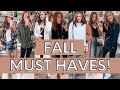 MUST HAVE FALL STAPLES! | Fall Clothes YOU NEED! | Moriah Robinson