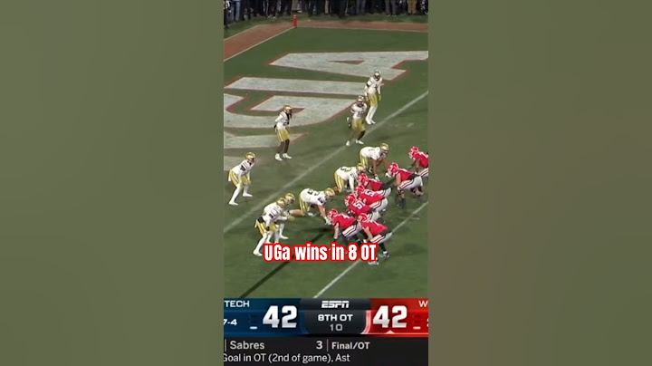 UGA wins vs Ga Tech in 8th Overtime #georgiabulldogs #football #gatech #uga #collegefootball #sec