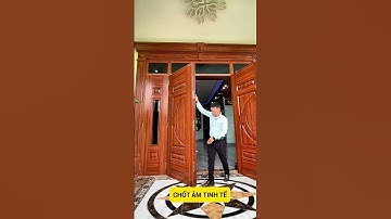 Mẫu Cửa chính huỳnh trống đồng sang trọng #cuathepvango #noithat #alux