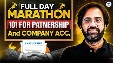 Full Day Marathon Partnership and Company Accounts | CA Foundation Accounts | CA Rakesh Kalra