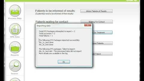 Care CSP: Automated Import of Patient Data from Path Labs