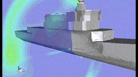 ANSYS AutoDyn ship blast deform