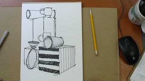 Cross-Contour Line Drawing2