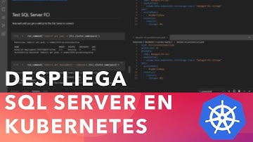 Desplegar SQL Server personalizado en Kubernetes OnPremises