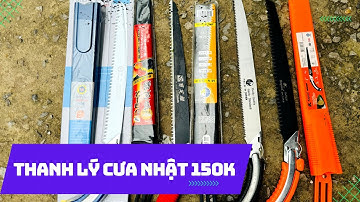 Giảm 50% với 4 mẫu cưa cây 35cm - lưỡi có thể tháo rời - cưa làm vườn ,làm bonsai