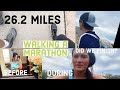 walking a MARATHON in a day challenge | chloe trca