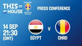 Egypt v Chad - Press Conference