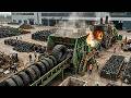 This Is How Millions of Old Tires are Recycled: Inside This Giant Factory