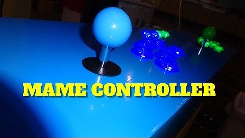 Making a Retro Arcade Controller MAME STYLE for RASPBERRY PI