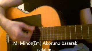 Kolay Gitar Dersleri - 9/8 lik Ritim Nasıl Çalınır ?