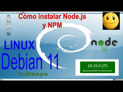 😎🤪Aprende a instalar Nodejs y NPM en Linux Debian 11, en minutos, Fácil y Rápido🏍️