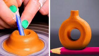 Amazing Clay Pottery Tricks You Can Easily Repeat || DIY Fantastic Clay Creations