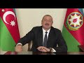 Azerbaycan Cumhurbaşkanı İlham Aliyev'in halka seslenişi