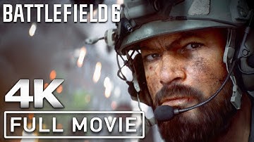 BATTLEFIELD 6 All Cutscenes (Full Game Movie) 4K 60FPS Ultra HD