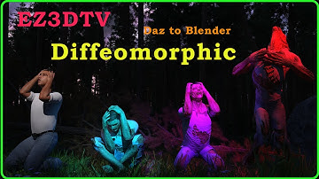 Using Diffeomorphic to export EVERYTHING to Blender