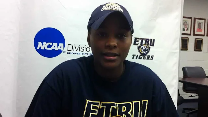 ETBU Women's Basketball - Mary Slaughter, April Le...