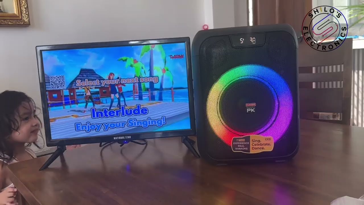 Platinum Karaoke CX15 Party JukeBox Full Unboxing And Testing