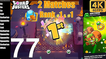 Squad Busters - Walkthrough Gameplay Part 77 - Gem Chase (with Selecterd Characters List)