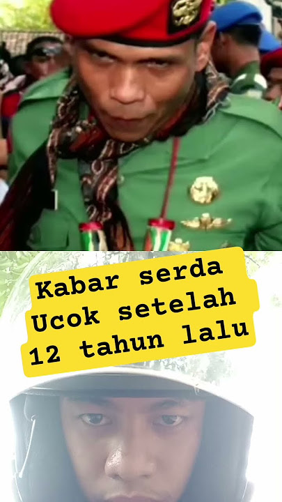 Kabar serda Ucok setelah 12 tahun lalu #trending #kopassus #tni #tniad #siap55