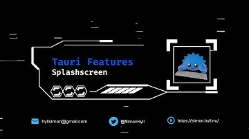 Tauri Features: Splashscreen