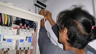 installation and wiring of kwhr meter GE KV2C 48A CT rated  @Bro Dhen tv