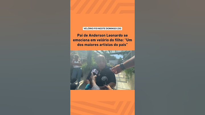 Molejo: Anderson Leonardo's father gets emotional at his son's wake!