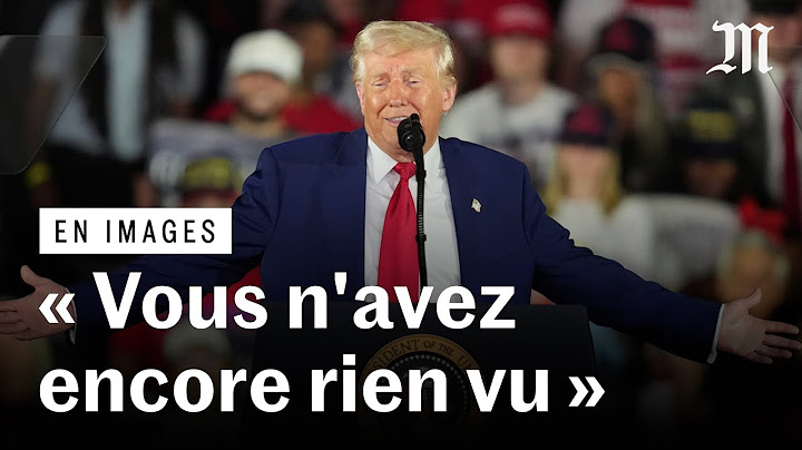 Donald Trump : son discours pour célébrer ses 100 jours à la Maison Blanche