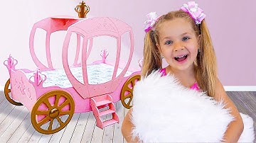 Diana đang tìm phòng công chúa trong một ngôi nhà mới