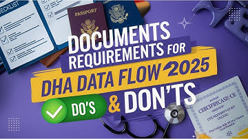 Documents Required for DHA Dataflow Process 2025: Complete Guide #dataflowprocess