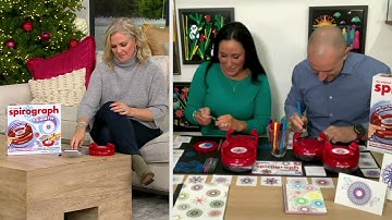 The Original Spirograph Animator with Lights & Motion Design Set on QVC