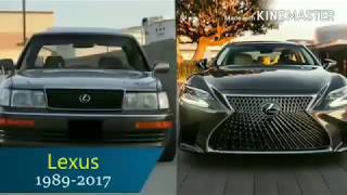 Lexus - evolution (1989-2017)