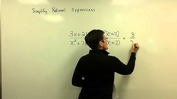 Simplify Rational Expressions Part 1