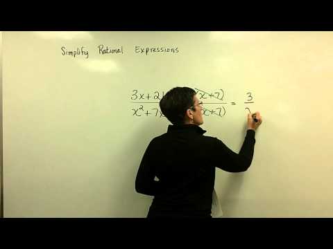 Simplify Rational Expressions