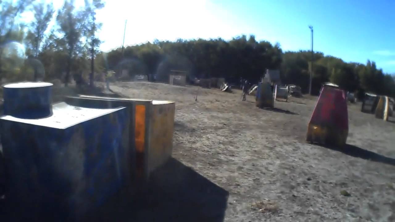 Paintball helmet cam 10/22/11 highlights, Aggression Paintball Amarillo