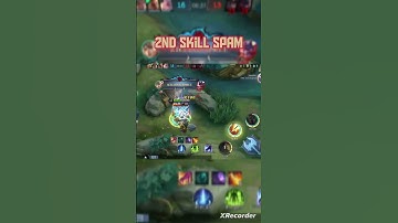 FREYA 2ND SKILL SPAM #mobilelegend #freyamlbb #freya #mlbb