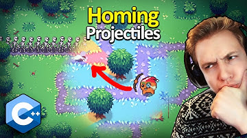 C++ OpenGL Game | Homing Projectiles (Tangy Defense 16/07)