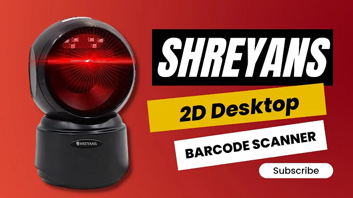 Shreyans 2D Desktop Omni Directional Laser Barcode Scanner