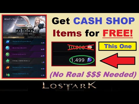 Get *CASH SHOP* Items ~FOR FREE!~ in Lost Ark with the Exchange! (Lost Ark Tips & Tricks Video)